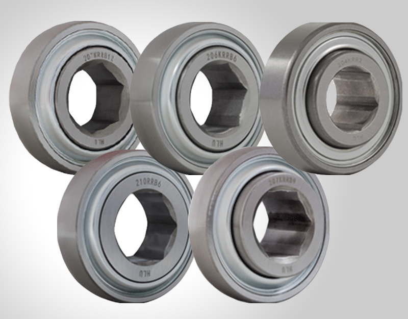 An array of Hi-Light USA H-Lock mounted ball bearing units